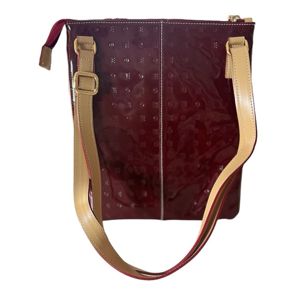 Arcadia Italian patent leather crossbody purse - Picture 9 of 9